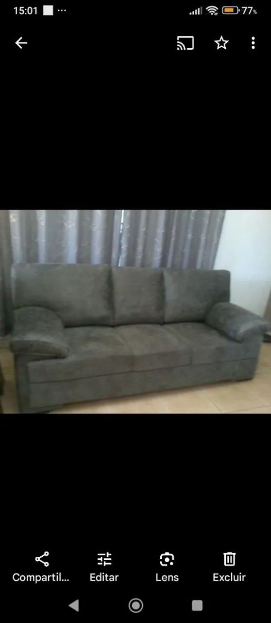 VENDO SOFÁ 2 E 3 LUGARES - Foto 3