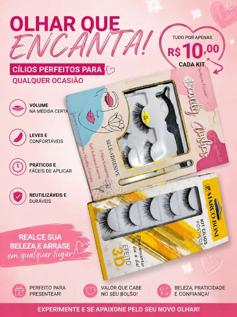 Cílios postiço 