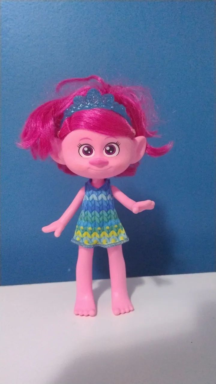 Boneca rainha Poppy  Trolls