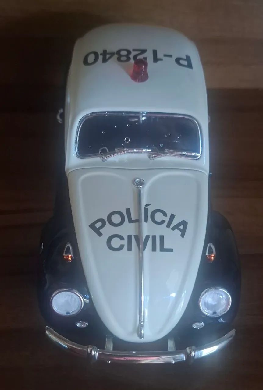 Fusca Polícia Civil GreenLight 