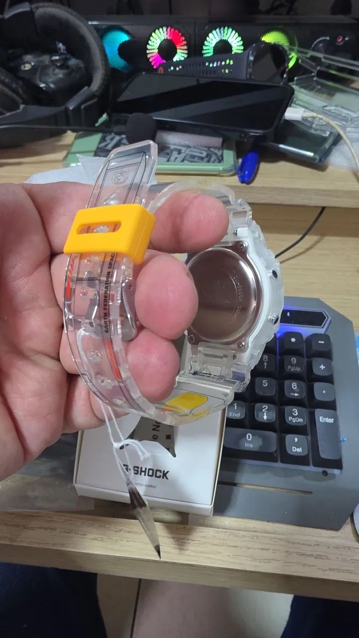 Casio Edição Limitada Gundam RX-78-2 Dw5600 gm26-7dr - Foto 3