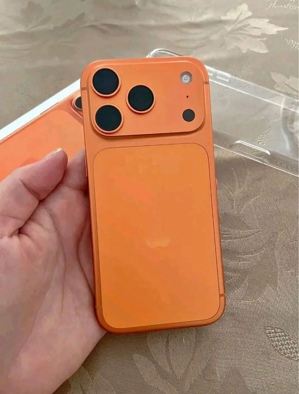 Iphone 17 pro max laranja-512GB