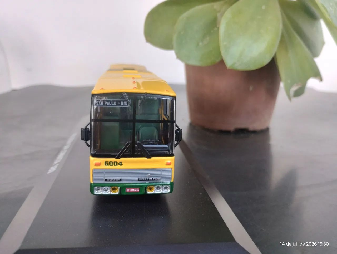 Miniatura de ônibus 1/72 - Expresso Brasileiro  - Foto 3