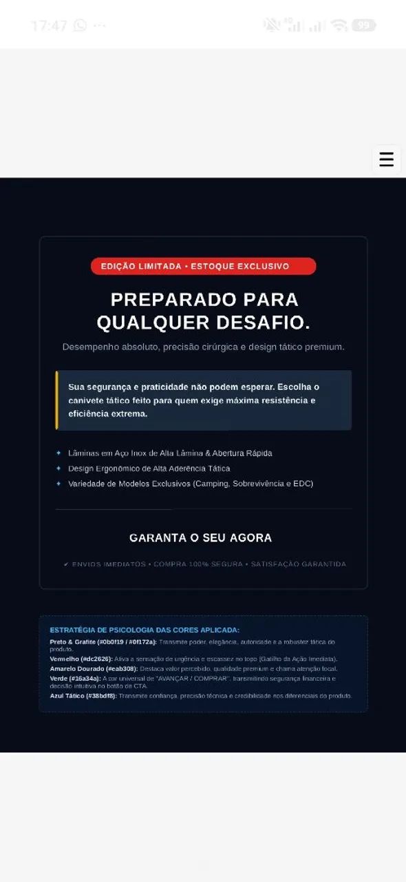 Canivetes PREPARADO PARA QUALQUER DESAFIO. - Foto 2