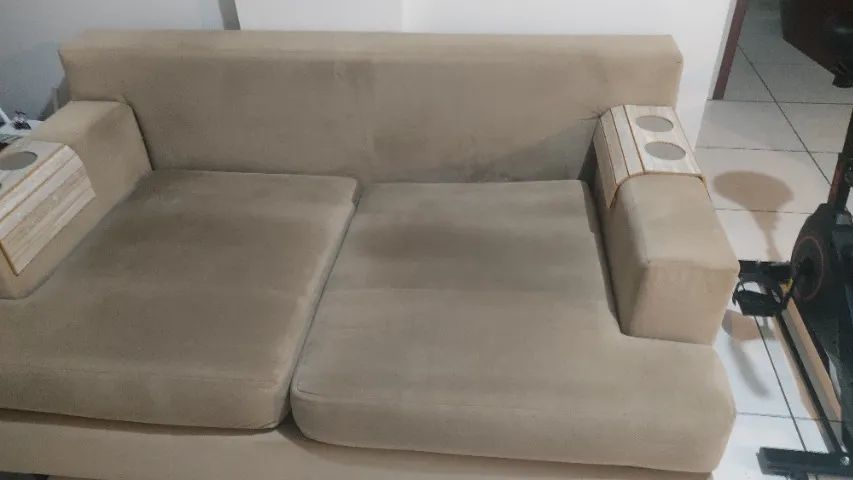 Vendo sofá 2 lugares, retirada em Biguaçu, 800,00 - Foto 3