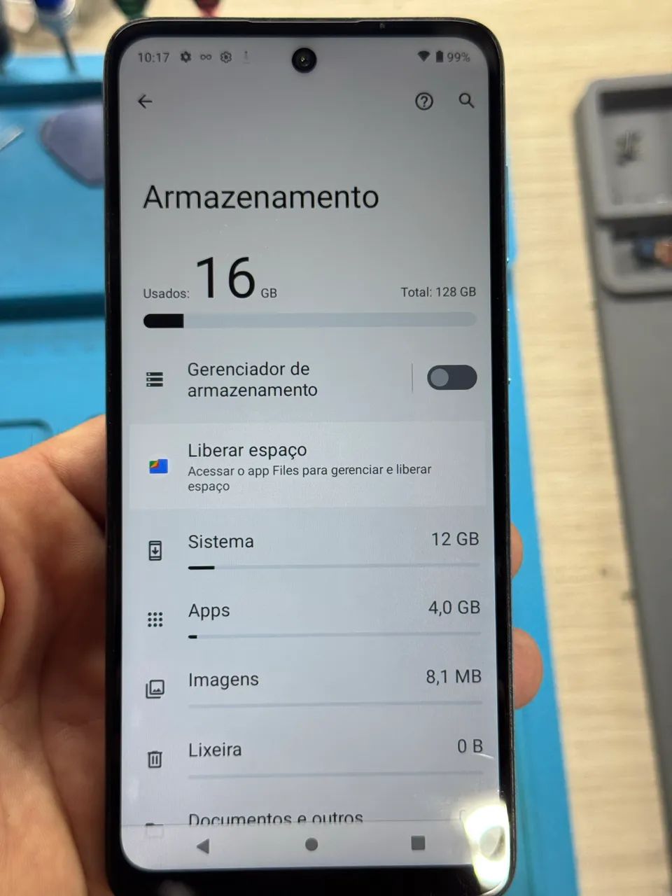 Vende-se celular moto g22 de 128gigas  - Foto 5