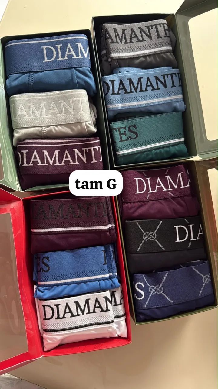 cueca box diamantes lingerie  - Foto 4