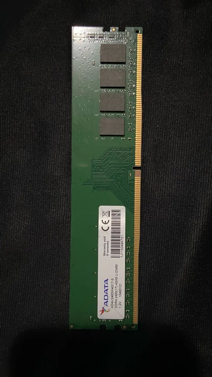 mento memória ram 4gb ddr4