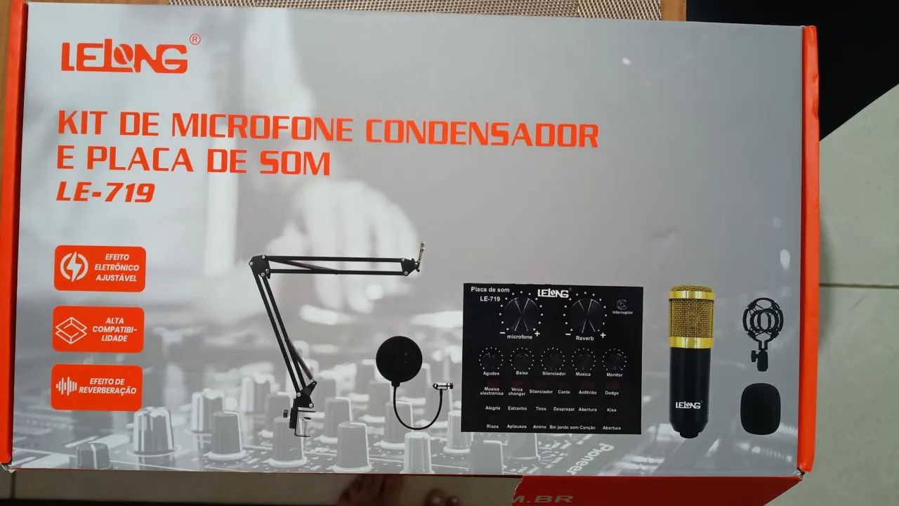 Kit interface Portátil na caixa completo 