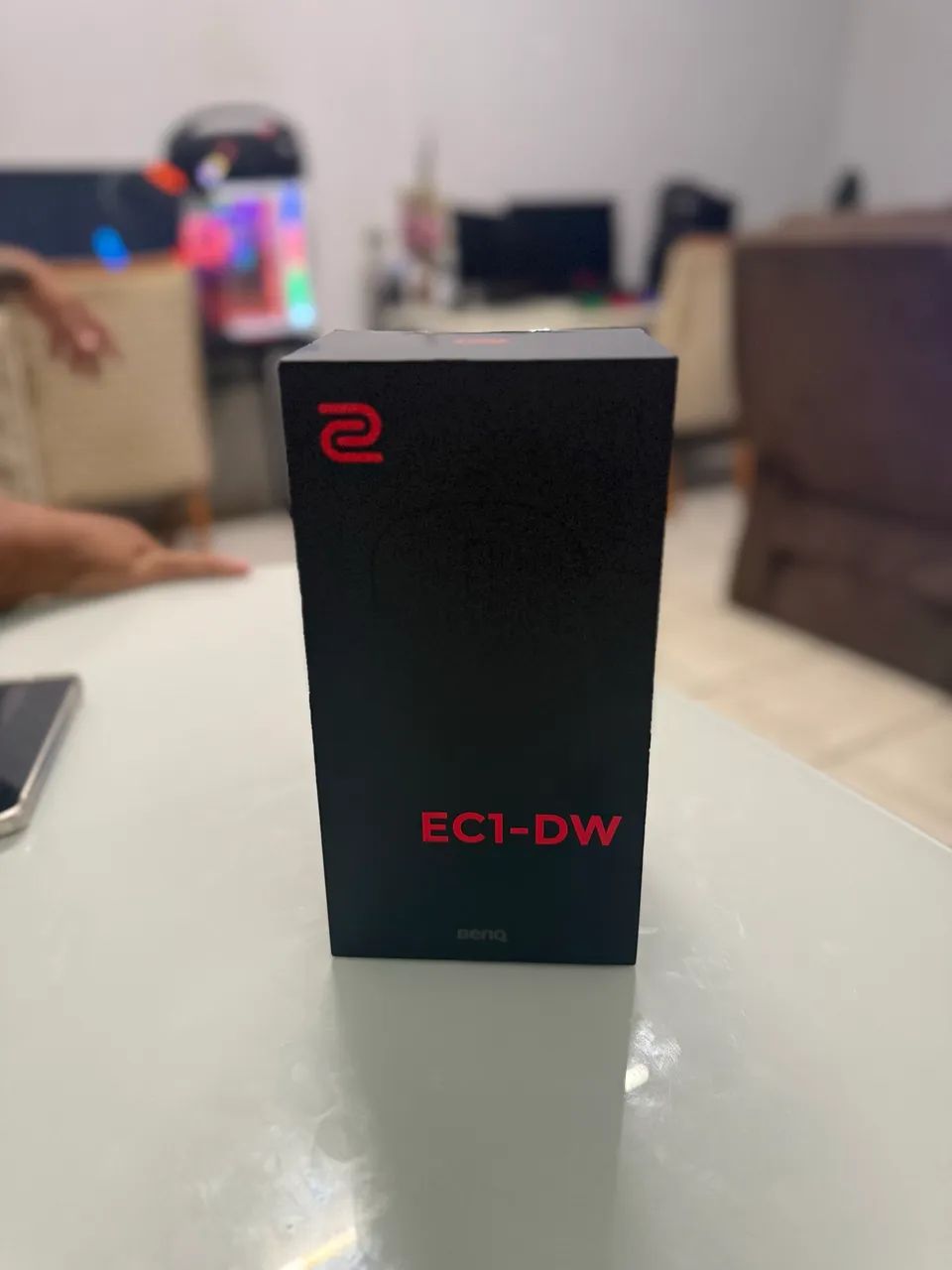 MOUSE GAMER SEM FIO ZOWIE EC1-DW 4K NOVO LACRADO! 