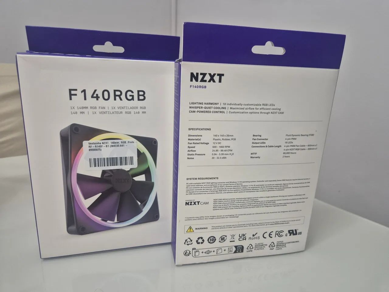 2 VENTOINHAS NZXT 140mm - Foto 2