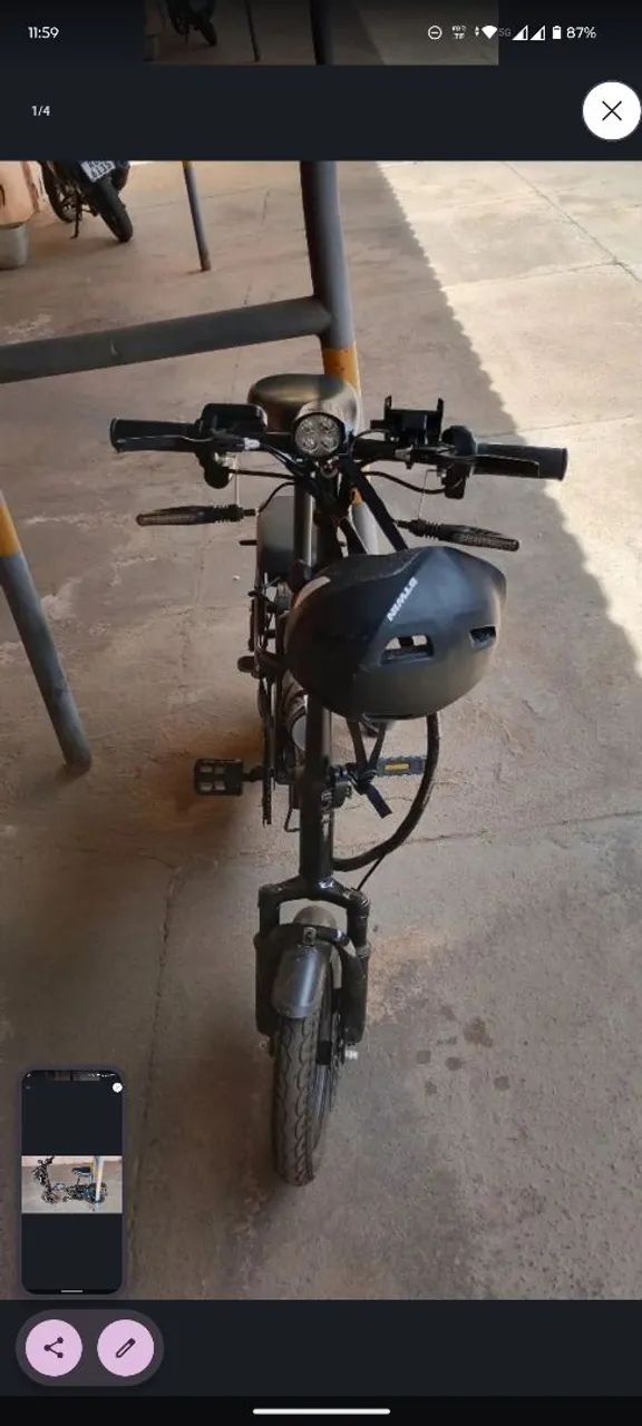 Bicicleta elétrica  - Foto 3