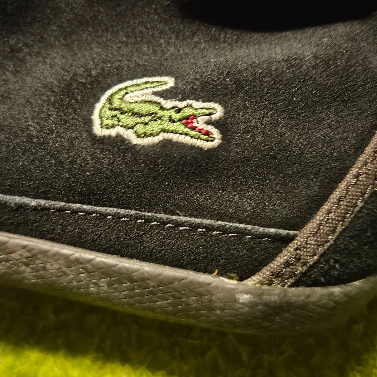 Tênis Cano Alto Lacoste Camurça 35 - Foto 4