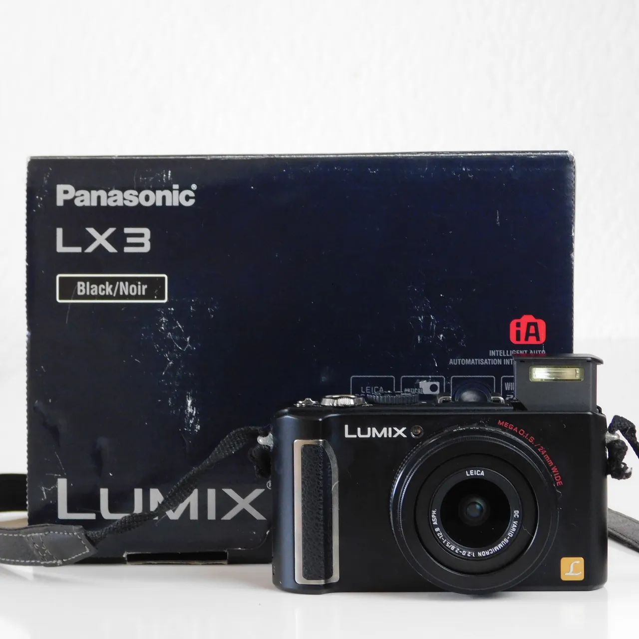 Câmera Panasonic Lumix LX3 - Câmeras e Filmadoras - Itapoã Parque