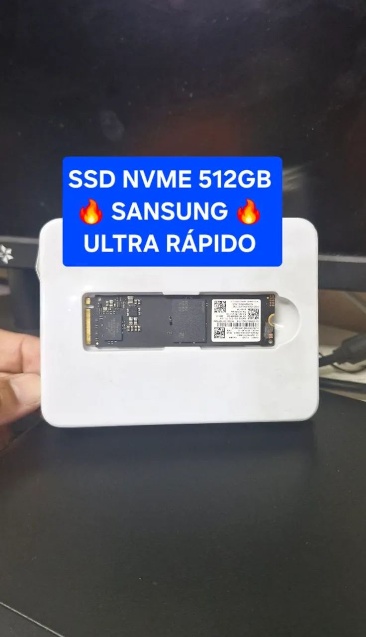 SSD NVME 512GB SANSUNG ULTRA RÁPIDO ENTREGO 