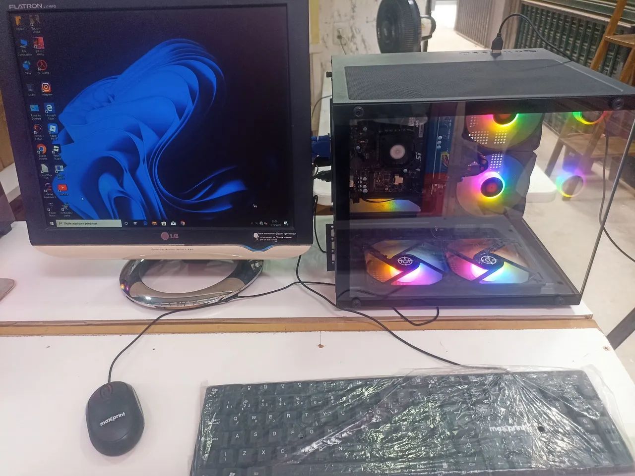 Pc Completo com jogos retirada no Paranoá  - Foto 2