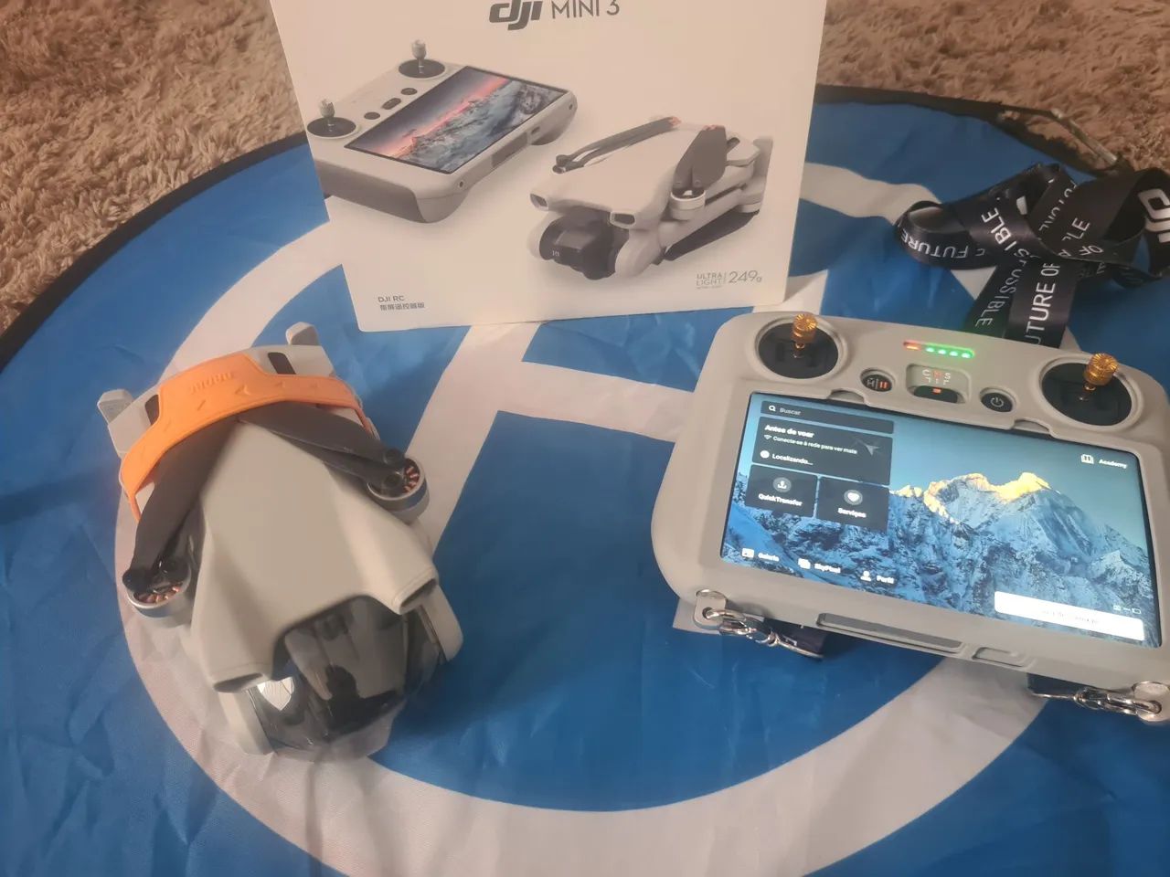 Drone mini 3 com tela  - Foto 3
