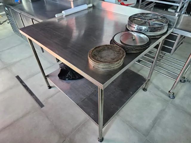VENDO DIVERSOS BALCÕES INOX, COM E SEM CUBA - Foto 5