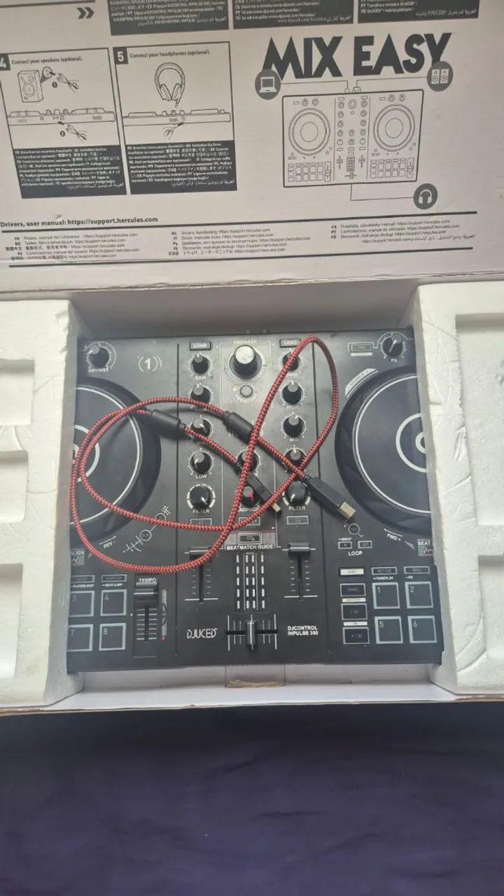 DDJ Controladora Hercules DJ Inpulse 300  - Foto 2