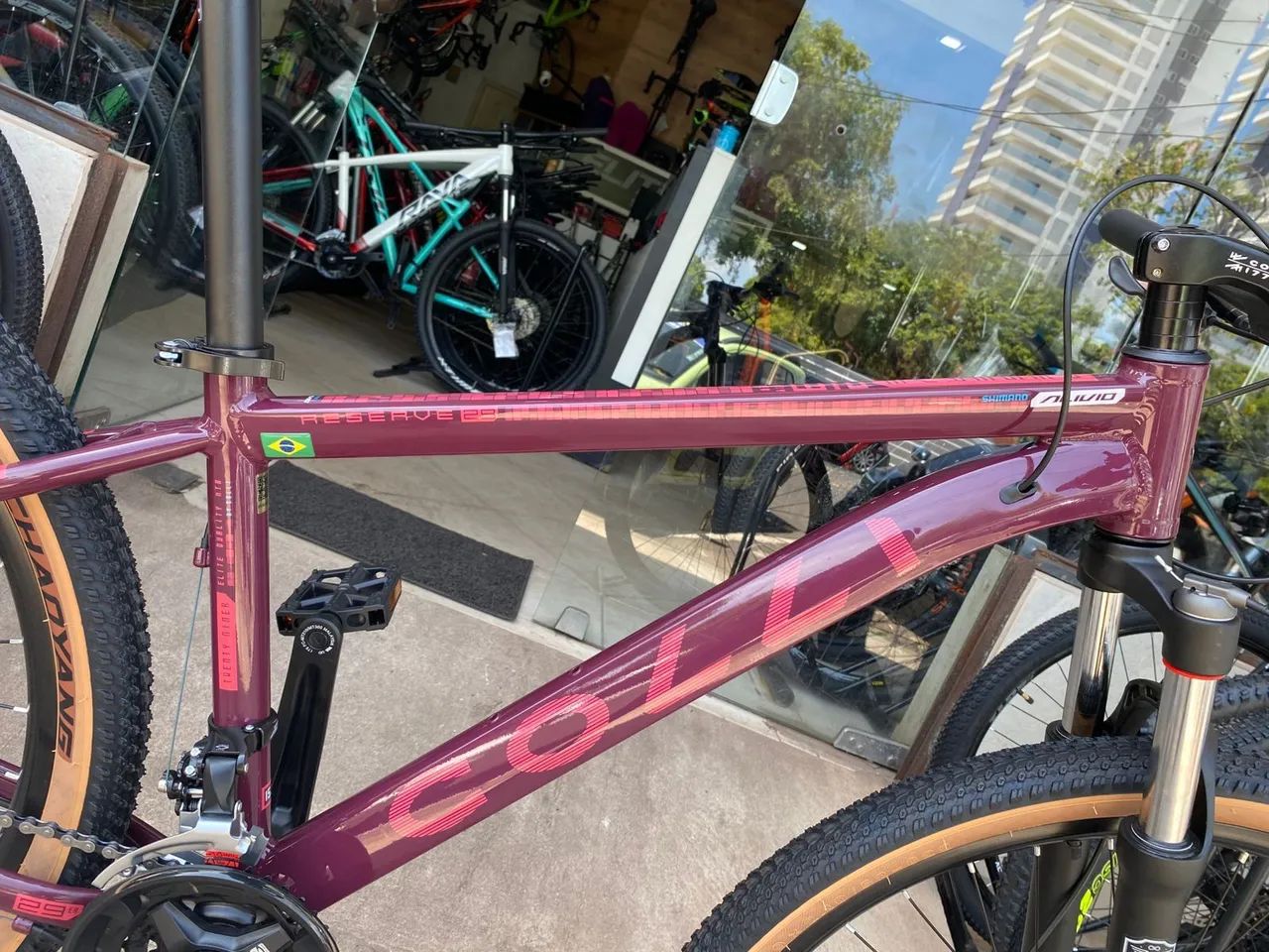 Bicicleta aro 29 Semi Nova - Foto 3