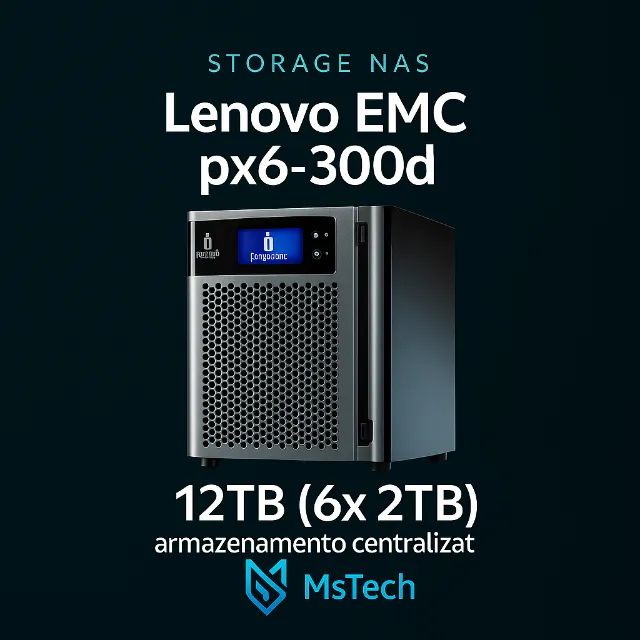 Storage NAS Lenovo EMC px6-300d - Foto 2