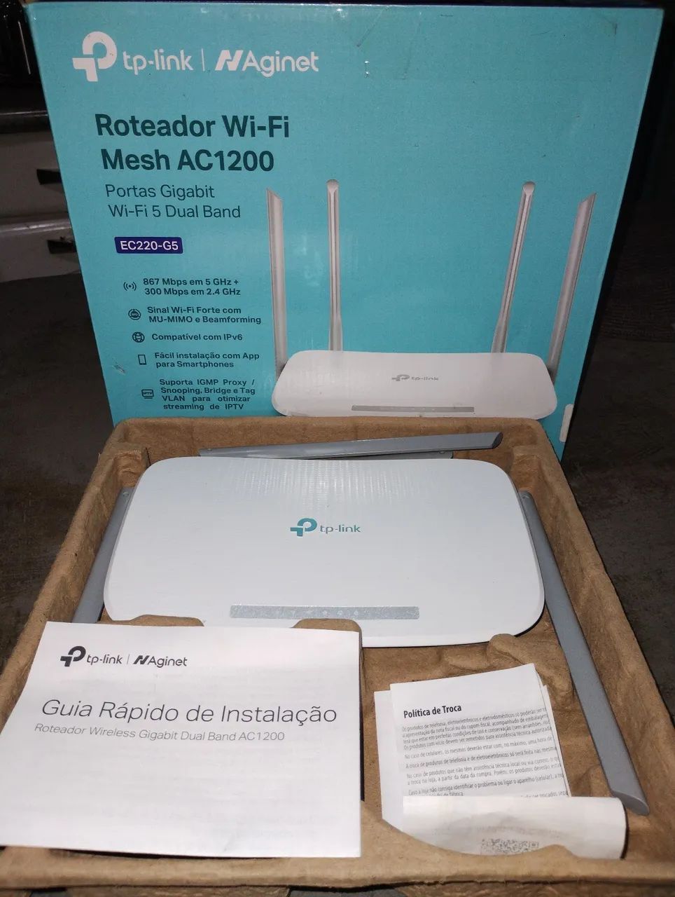 Roteado novo na caixa - Foto 3