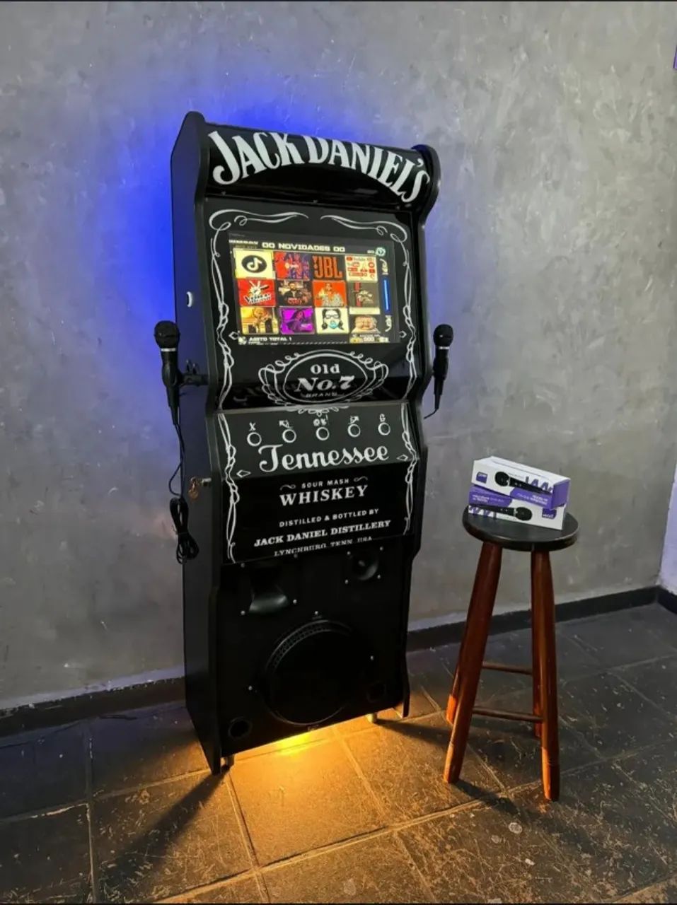 Equipamento de Som PROFISSIONAL Karaoke leds