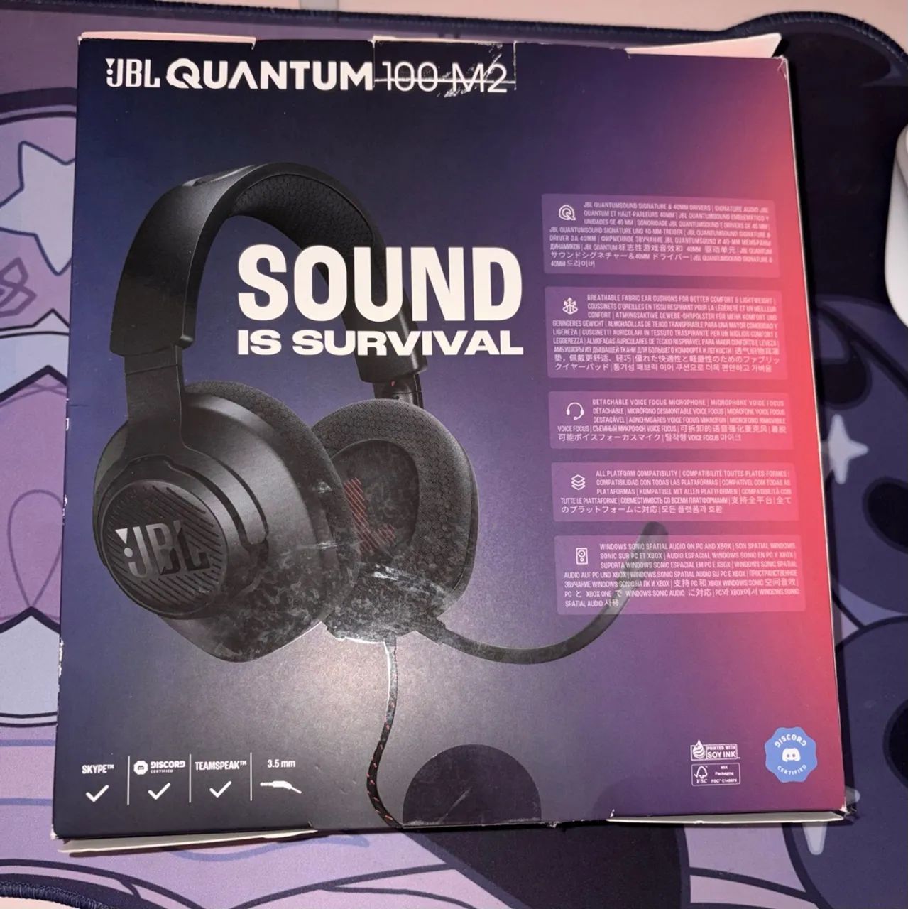JBL Quantum 100 M2 - Foto 2