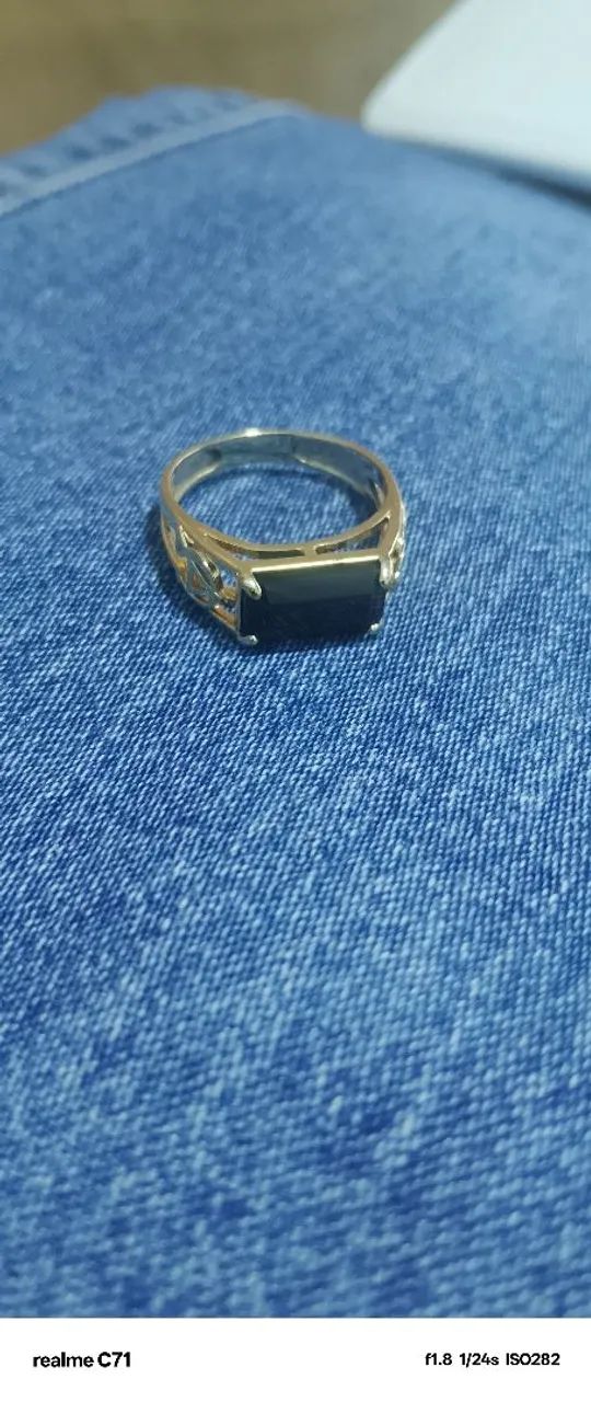 Anel da Romanel Alfa e Omega. - Foto 2