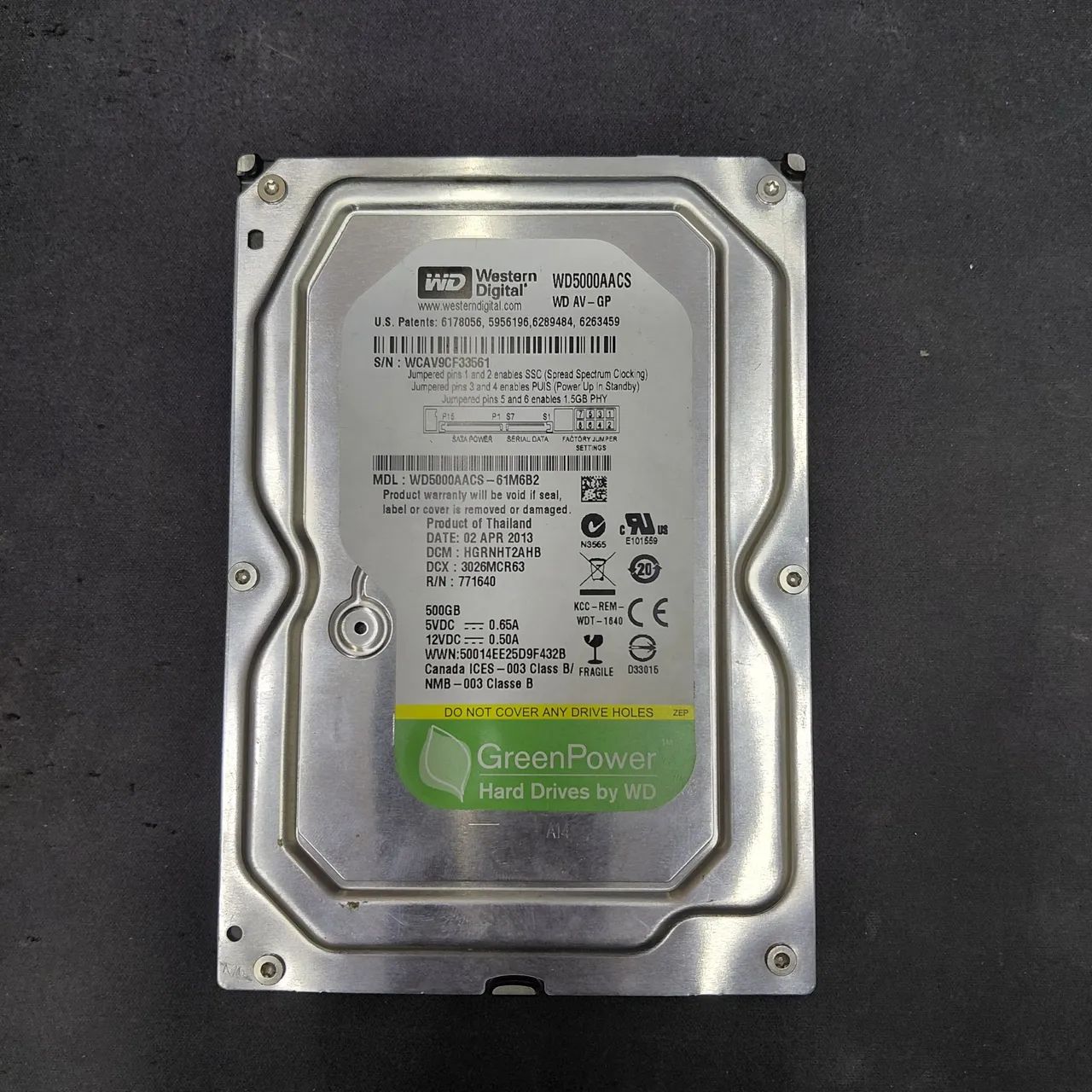 HD 500GB 3.5"