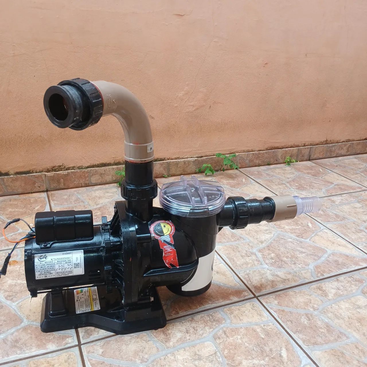 Moto bomba motor weg 1/3 semi nova - Foto 2