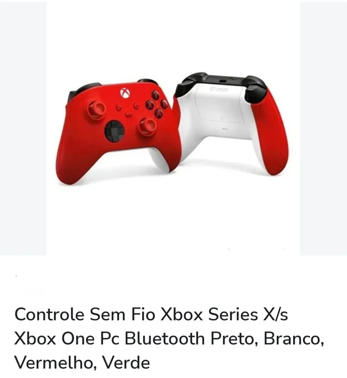 Controle Sem Fio Xbox - Compatível com Series X|S, One, PC, Android e iOS - Foto 4