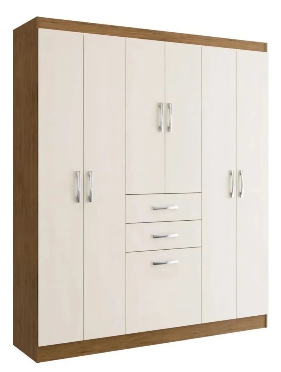 Guarda roupa espaçoso 5140 , à pronta entrega  - Foto 3