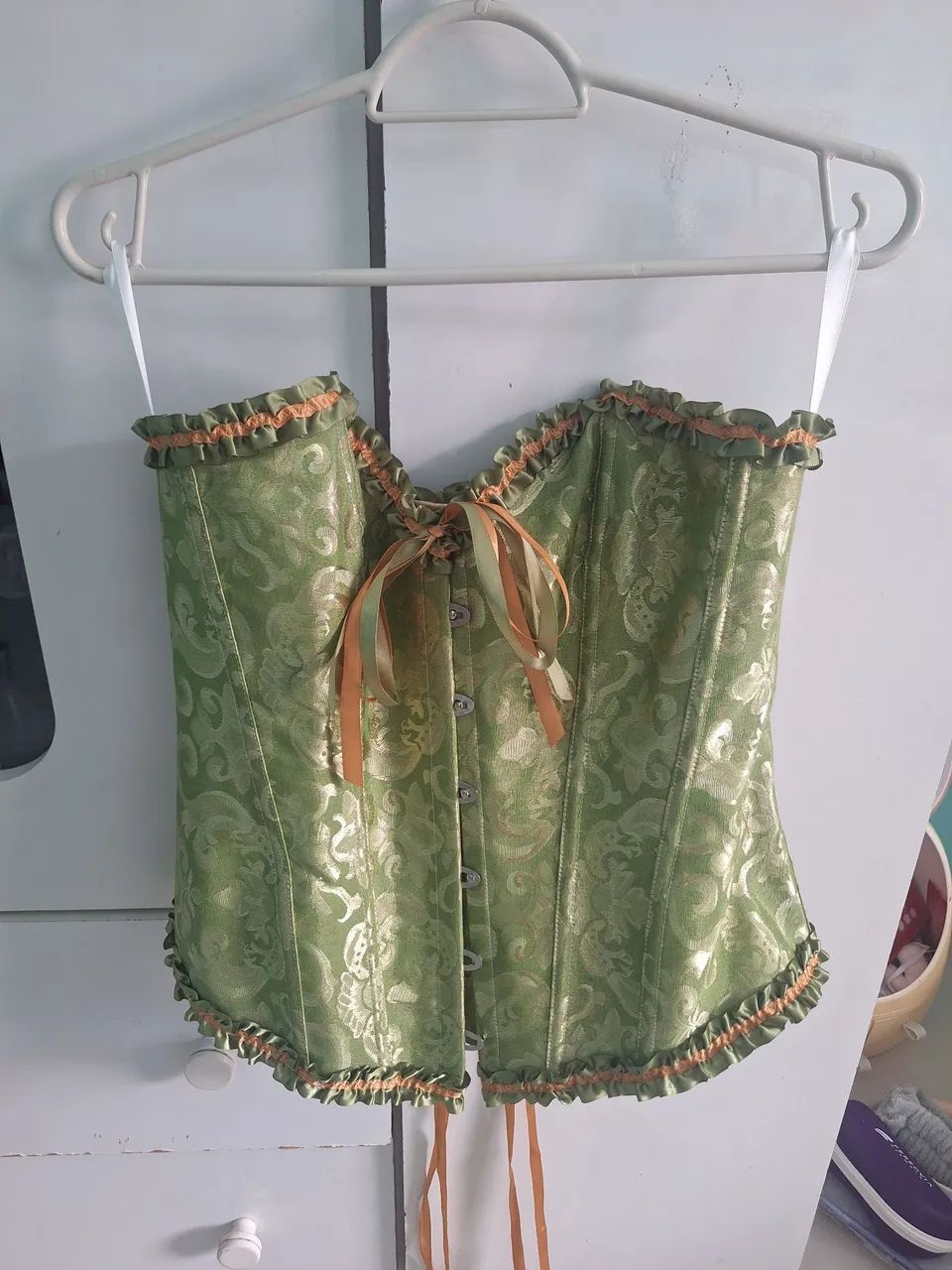 Espartilho verde  - Foto 2