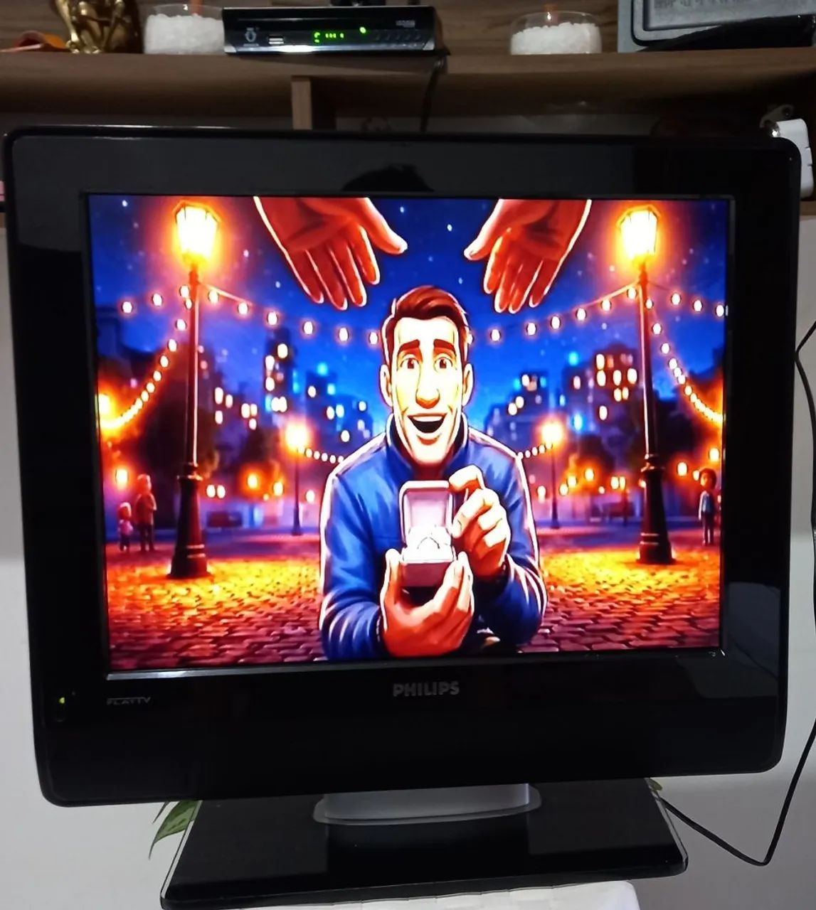 TV  SLD PHILIPS em bom estado de uso 
