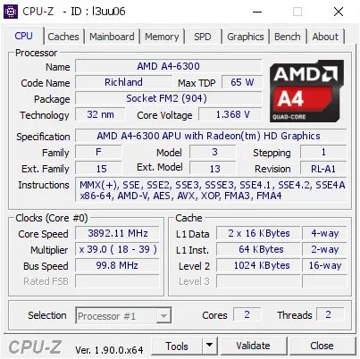 AMD A4 6300 - Foto 2