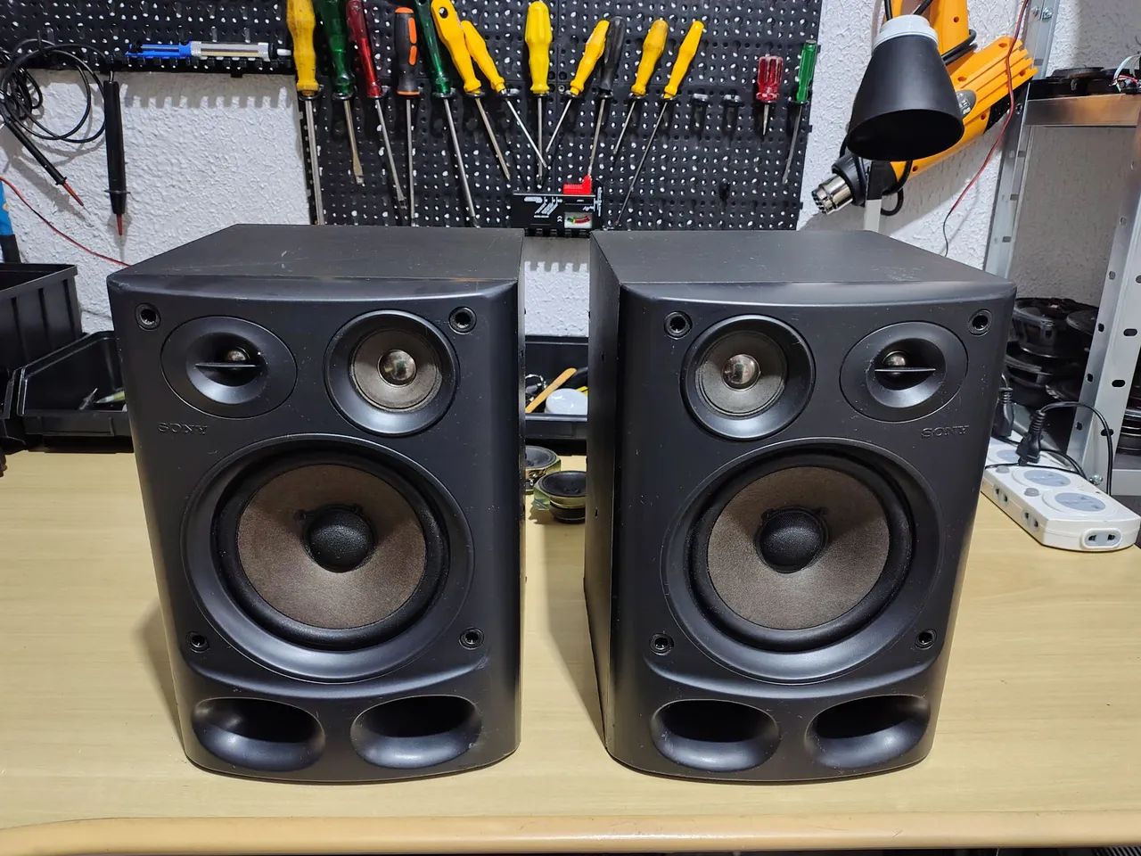 Caixas Sony 6 polegadas 3 viad 6 ohms. - Foto 4