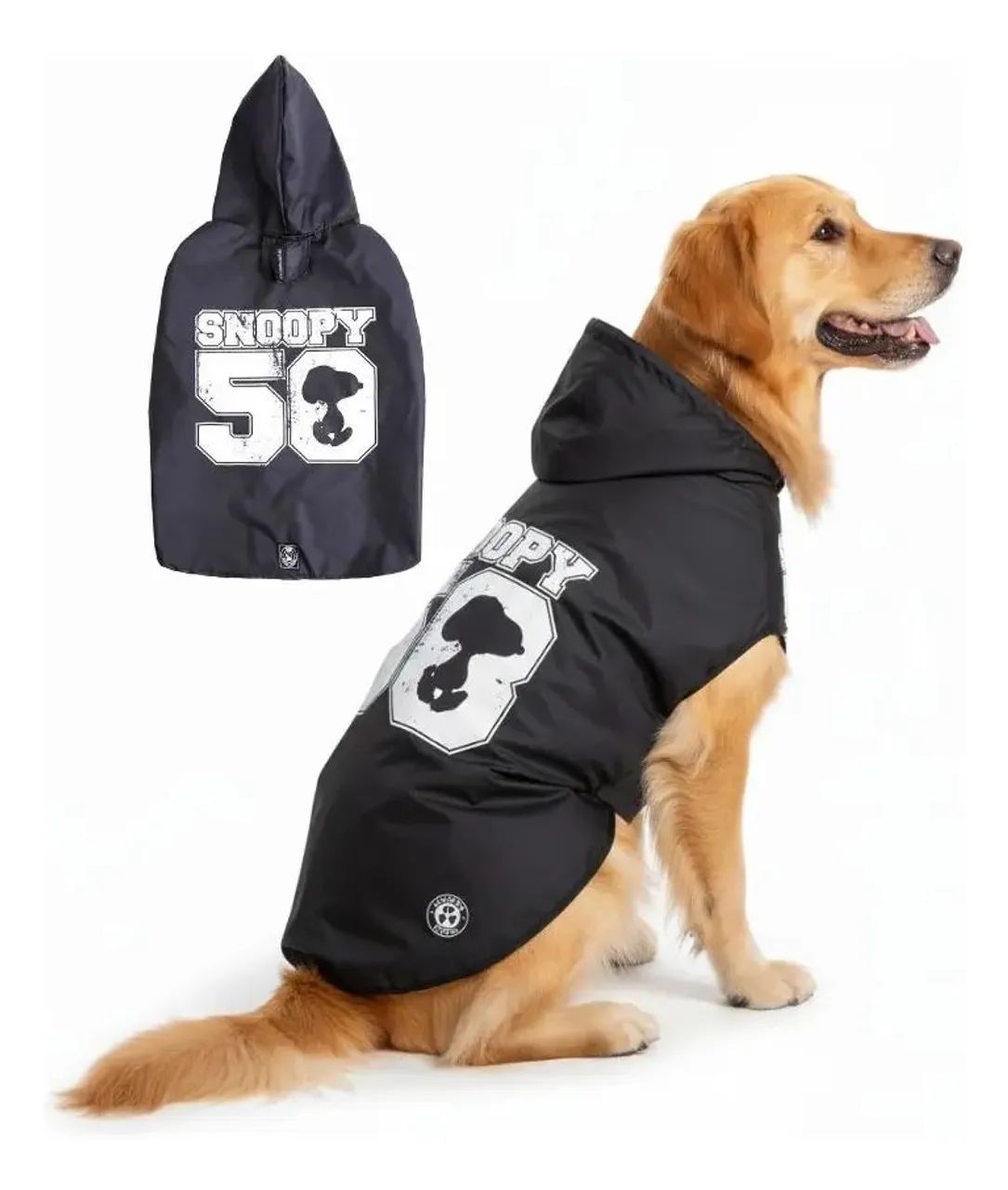 Capa de chuva canina Snoopy 
