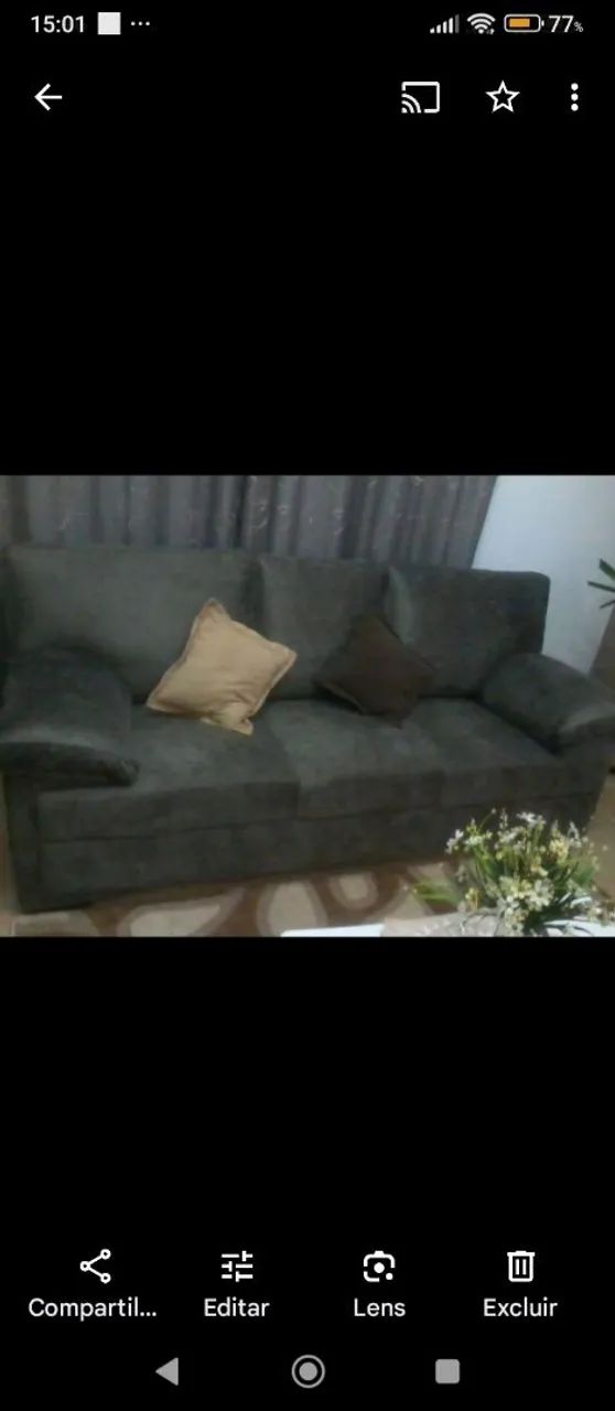 VENDO SOFÁ 2 E 3 LUGARES - Foto 4