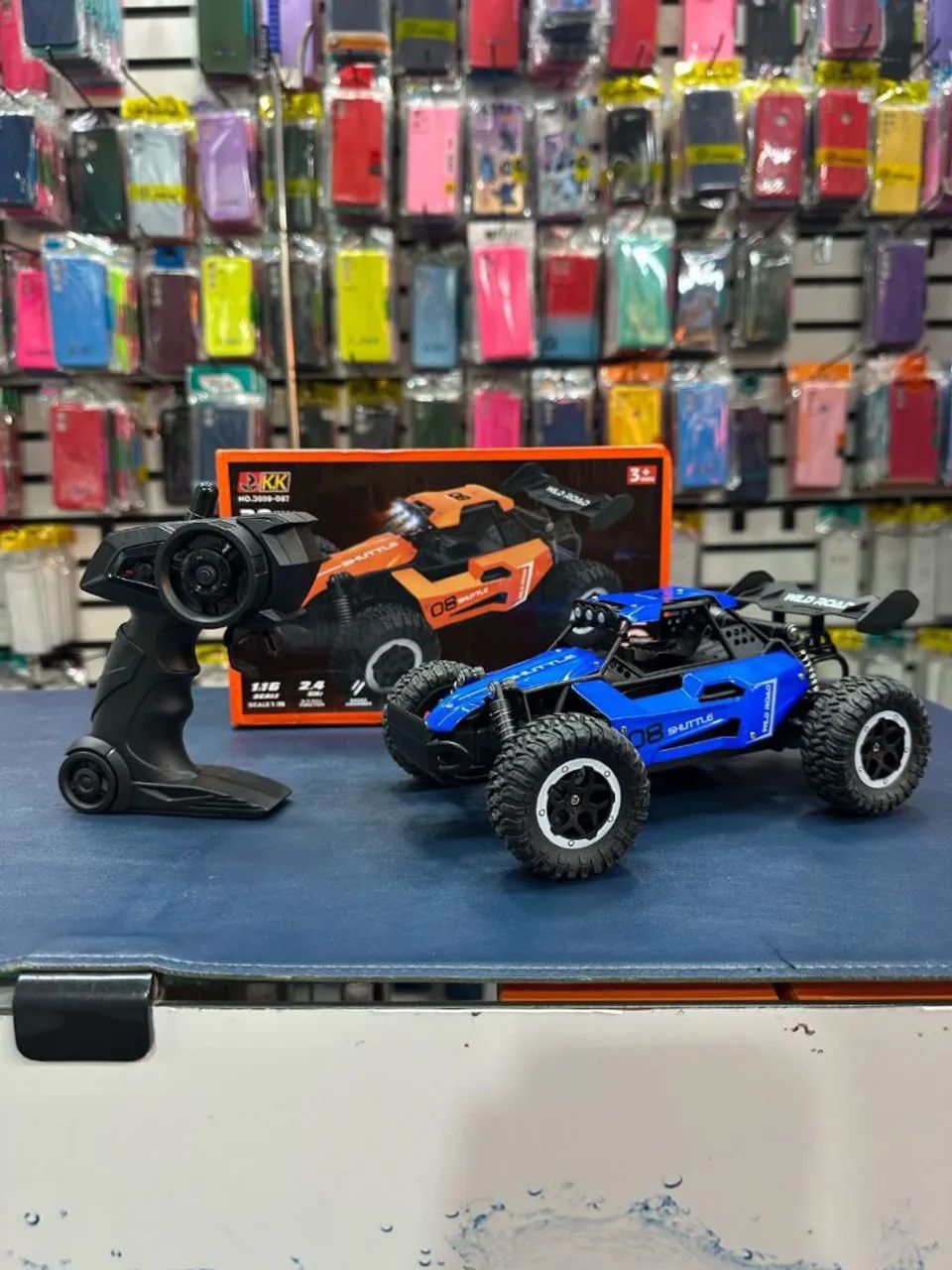 Carro De Controle Remoto Alta Qualidade Azul (Original e Lacrado) - Foto 2