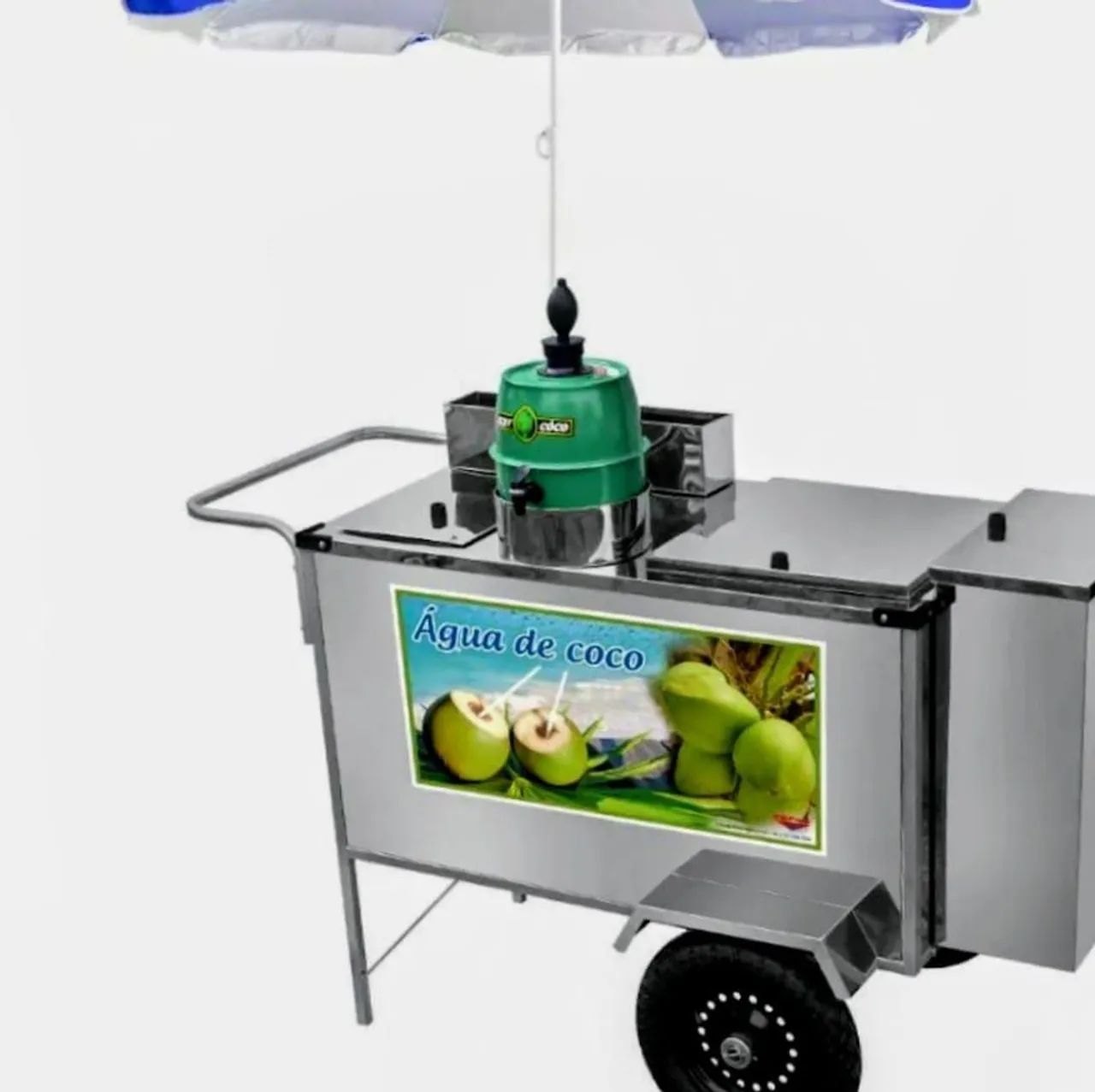 Carrinho de côco cefaz novo  - Foto 3