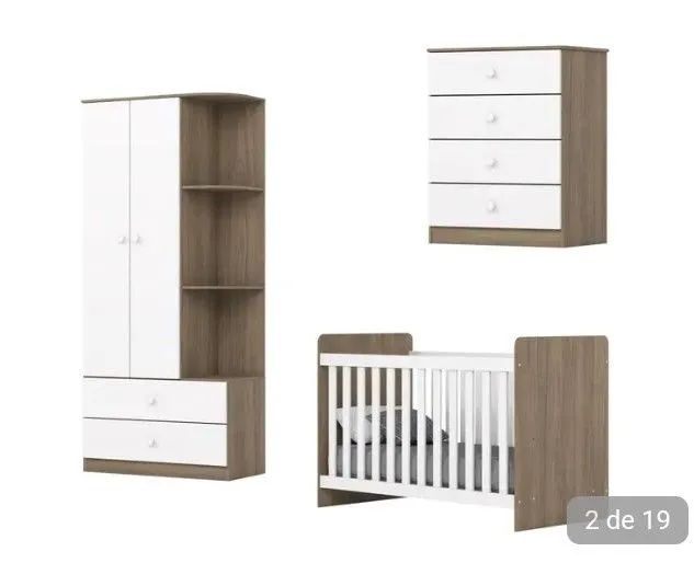 Móveis de quarto bebê menina - Foto 4