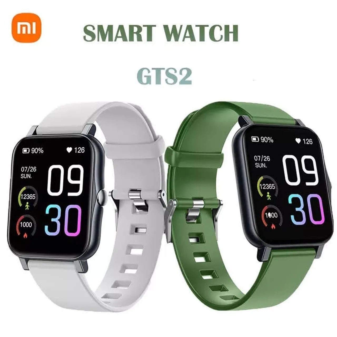 5 Un Relógio Smartwatch GTS2 cor Black