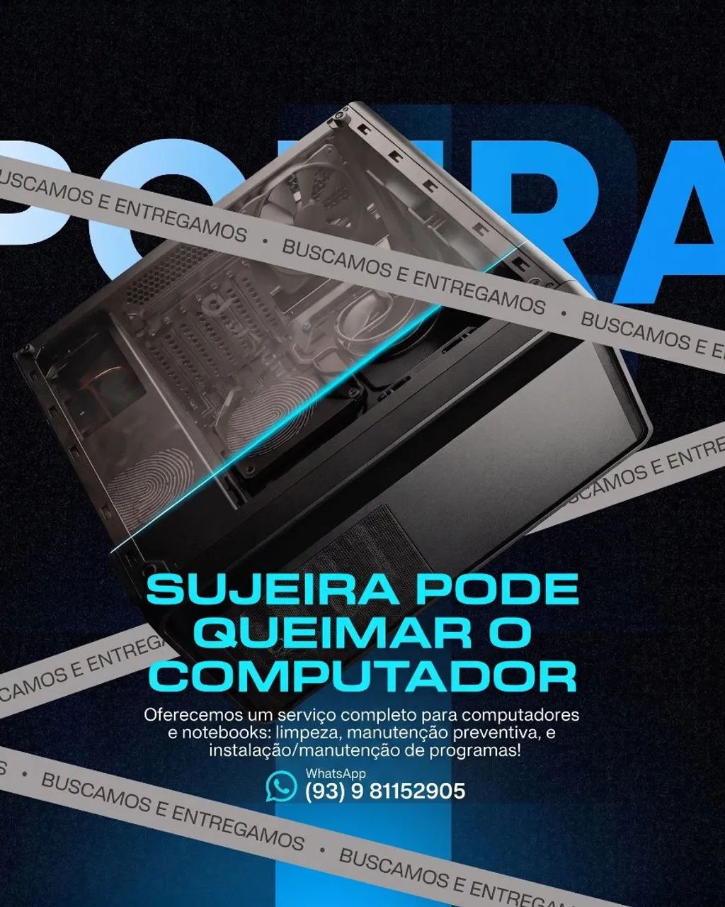 Serviços de Manutenção em PC e instalação de programas