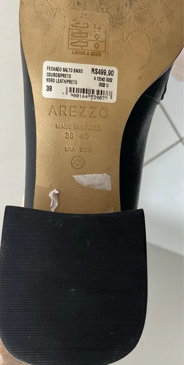 Sapato Arezzo Mocassim TAM 38 - Foto 4