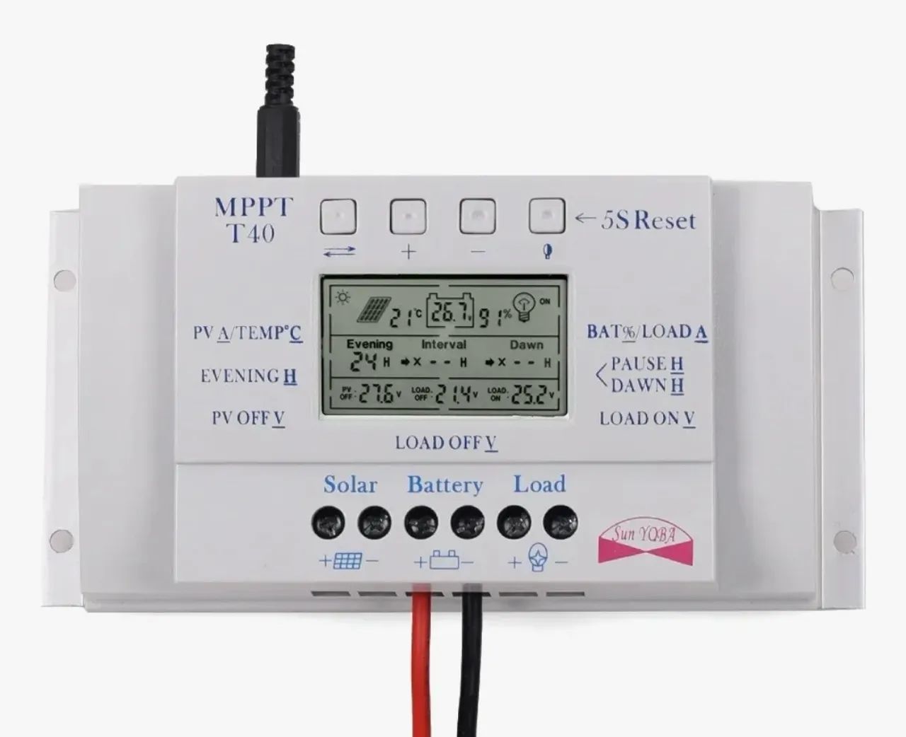 Controlador para placa solar 