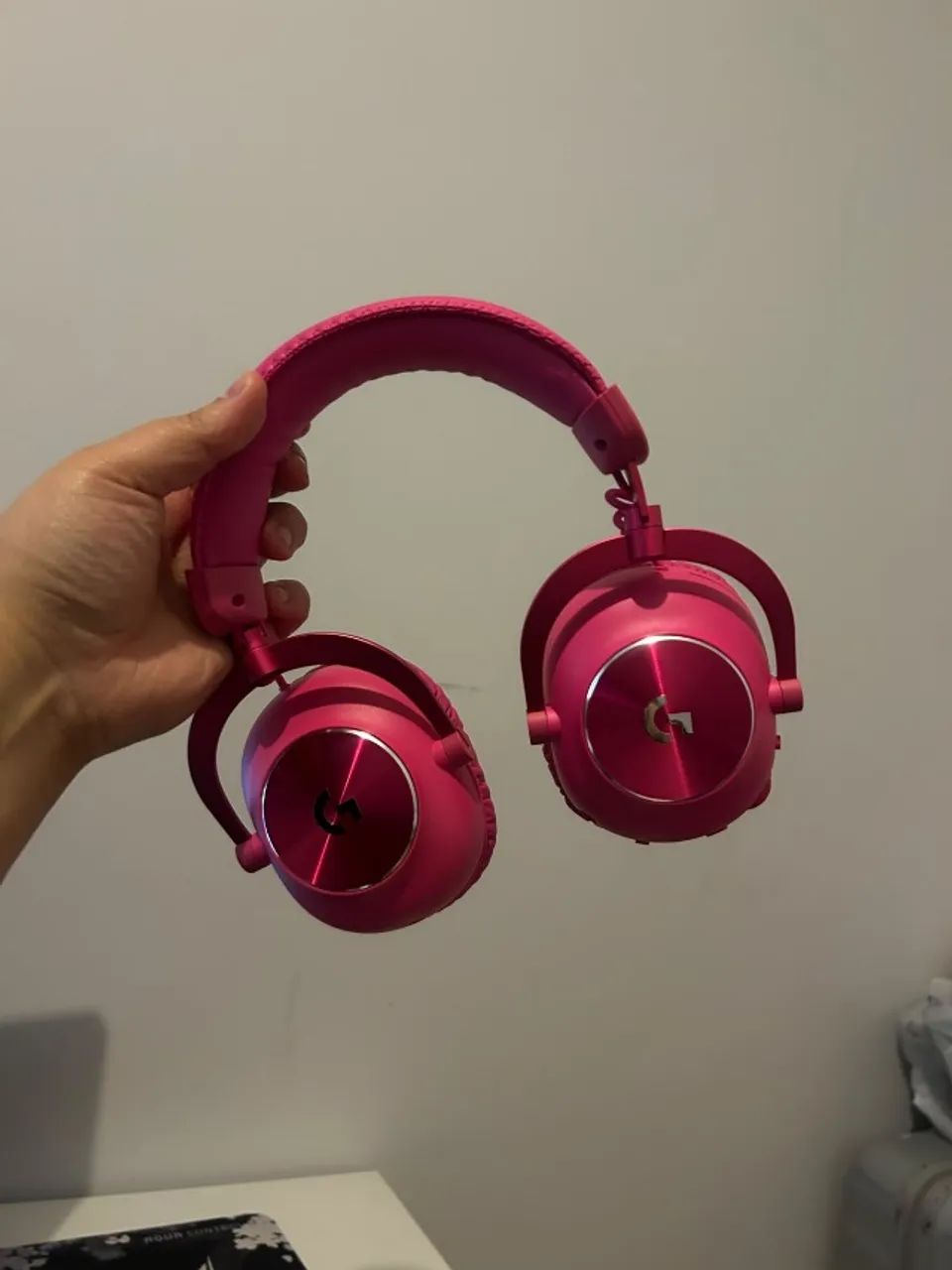 HEADSET LOGITECH G PRO X2 ROSA SEM FIO - Foto 2