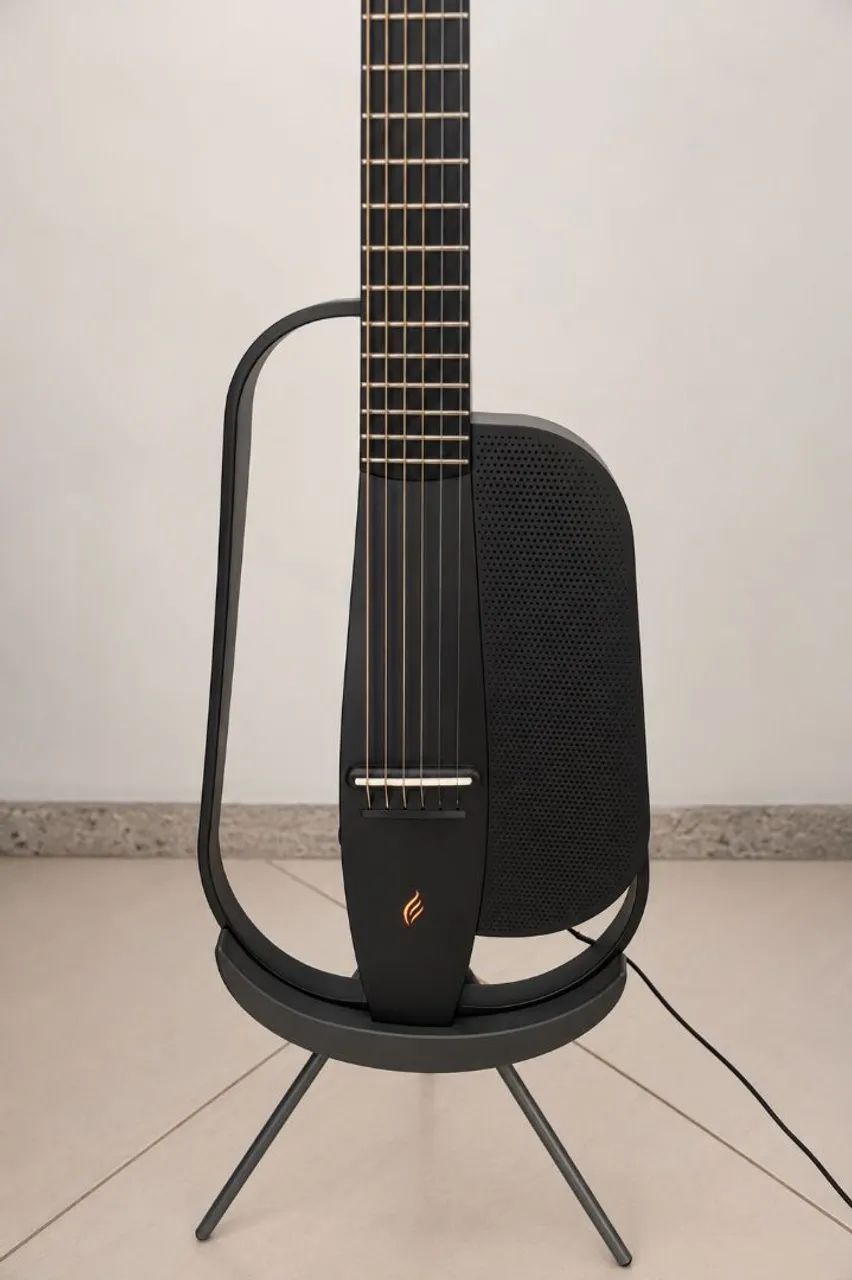 Violão ENYA NEXG 2 + Base Carregadora + Case + Microfone Wireless - Foto 3