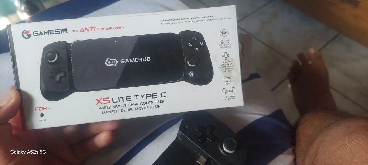 Controle gamesir x5 lite usb C  - Foto 2