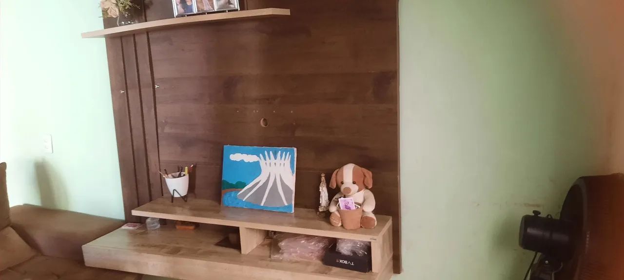 Painel em mdf para tvs até 50 polegadas contato ( * - Foto 2